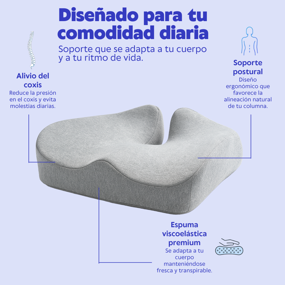 ComfortMax: Cojín Ortopédico