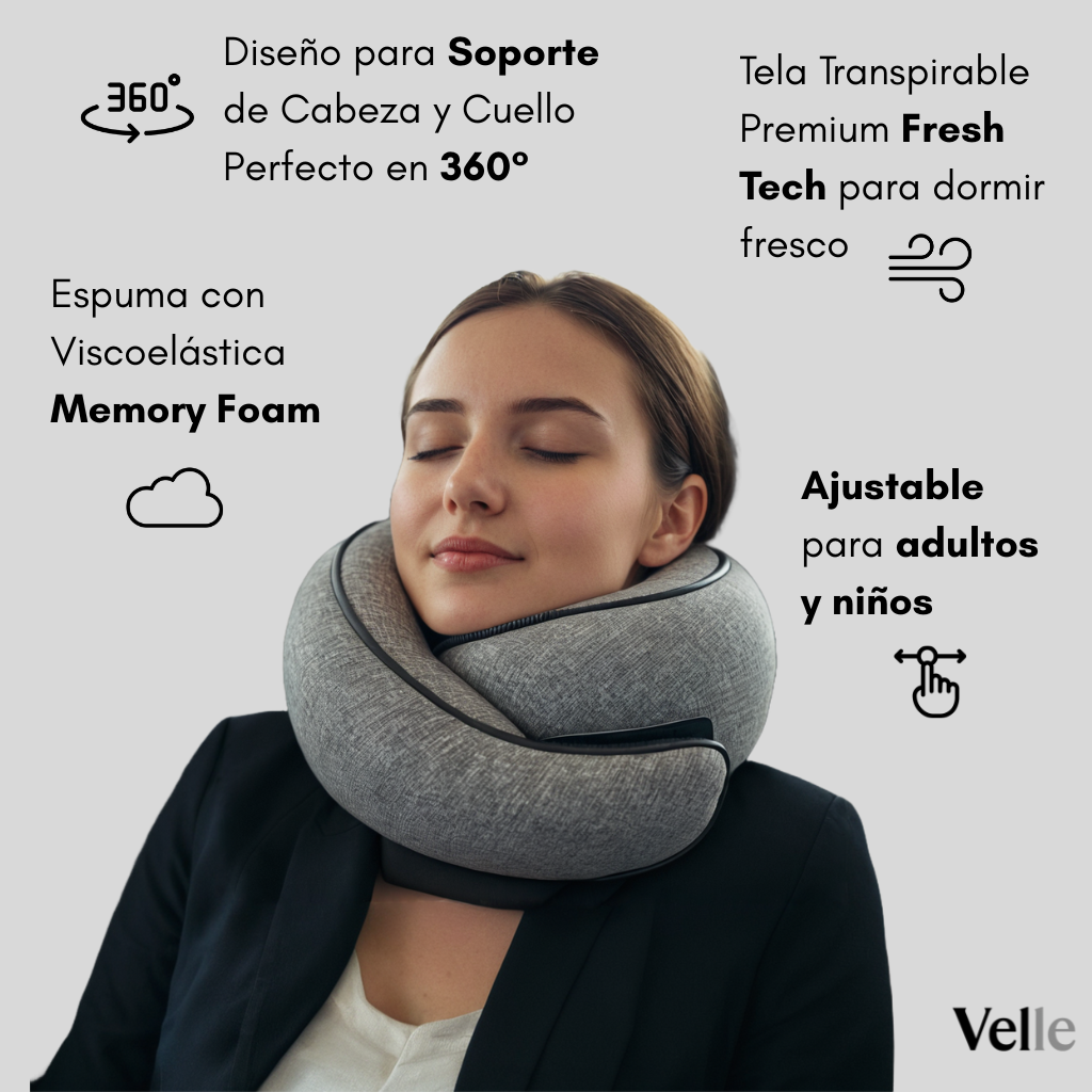 TravelNeck 360° Cojín de Viaje